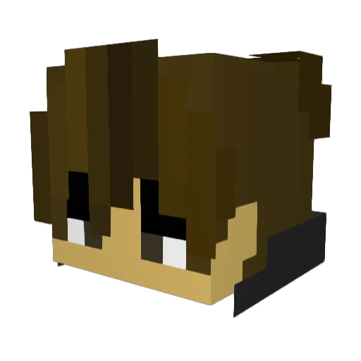 Carson_Wong_888 Minecraft avatar head, 3D render