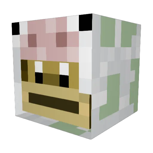 Carsonator2001 Minecraft avatar head, 3D render