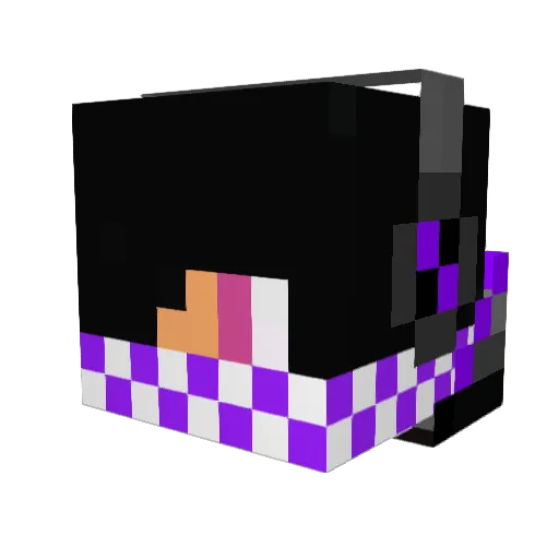 Carstairs Minecraft avatar head, 3D render