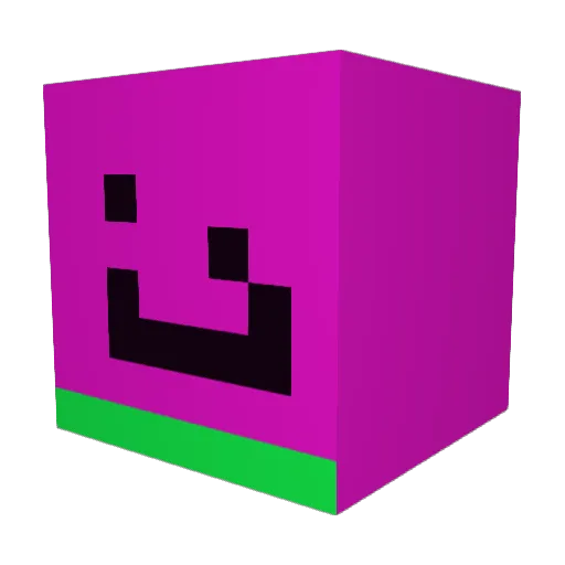 Carter182 Minecraft avatar head, 3D render