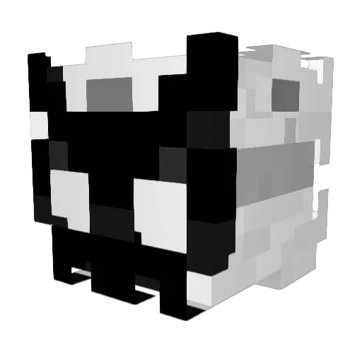 CarterXI Minecraft avatar head, 3D render