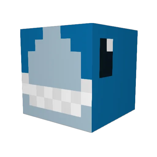 CasTillo23 Minecraft avatar head, 3D render