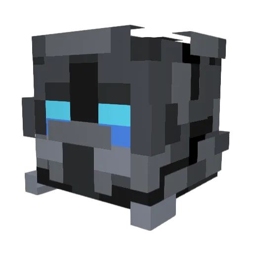Caschmi84 Minecraft avatar head, 3D render