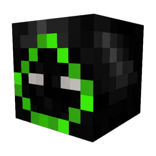Case81 Minecraft avatar head, 3D render