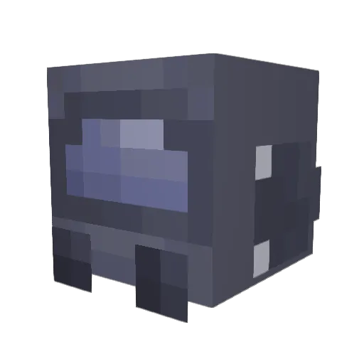 CaseXC Minecraft avatar head, 3D render