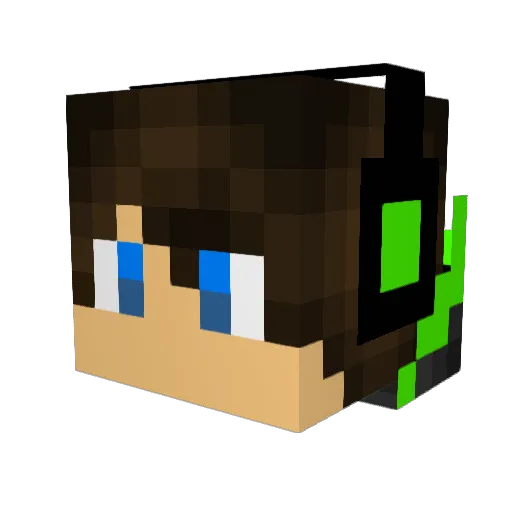 Casey8212004 Minecraft avatar head, 3D render