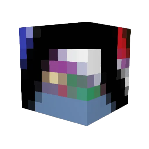 CaseyHyde Minecraft avatar head, 3D render
