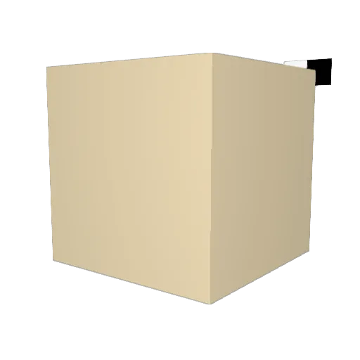 Cash1569 Minecraft avatar head, 3D render