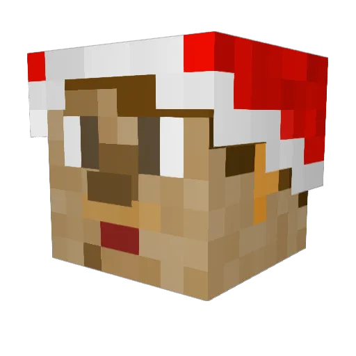 Casper696969 Minecraft avatar head, 3D render
