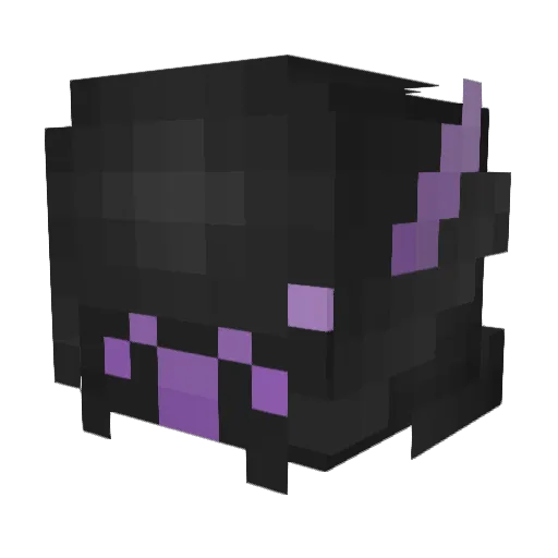 Casper_HH Minecraft avatar head, 3D render
