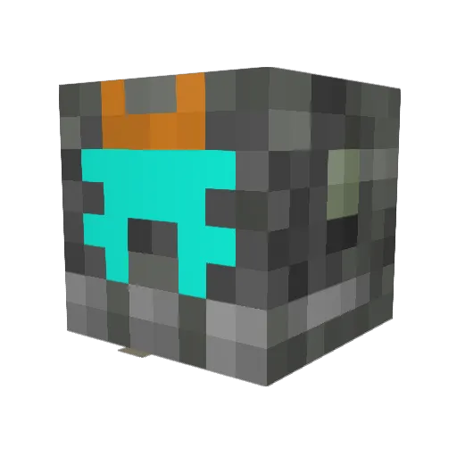 Casperdew Minecraft avatar head, 3D render