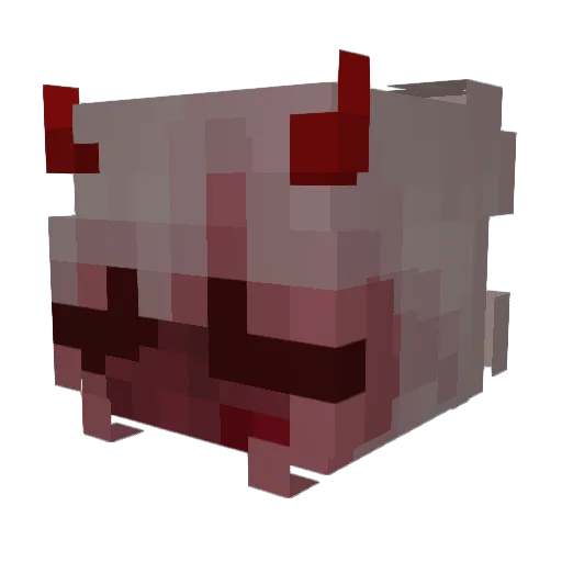 CastArtifact689 Minecraft avatar head, 3D render