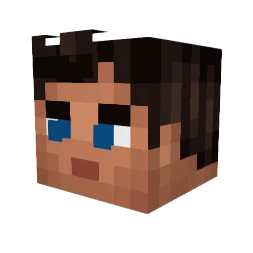 CastComb8944063 Minecraft avatar head, 3D render