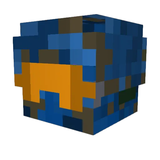 CastHurdle60564 Minecraft avatar head, 3D render