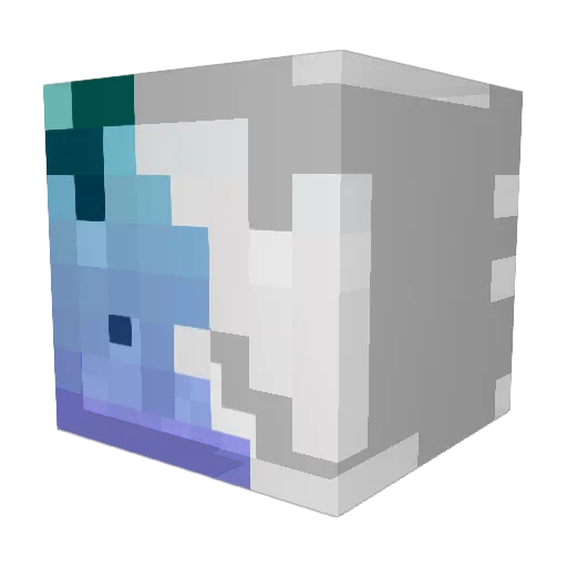 CastaMaggic Minecraft avatar head, 3D render