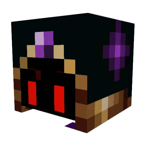 Caster_VT Minecraft avatar head, 3D render
