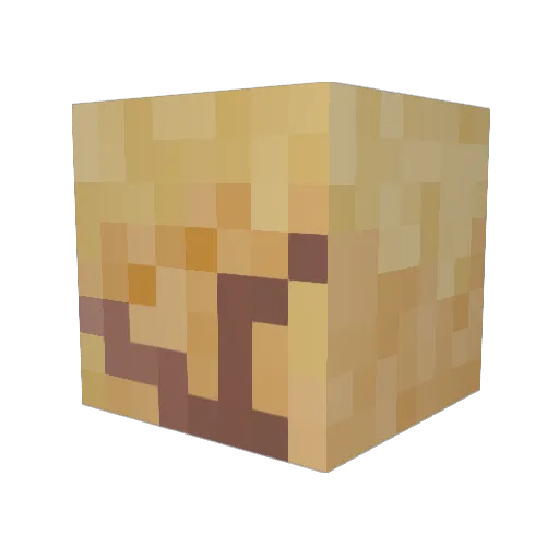 Caster_gm Minecraft avatar head, 3D render