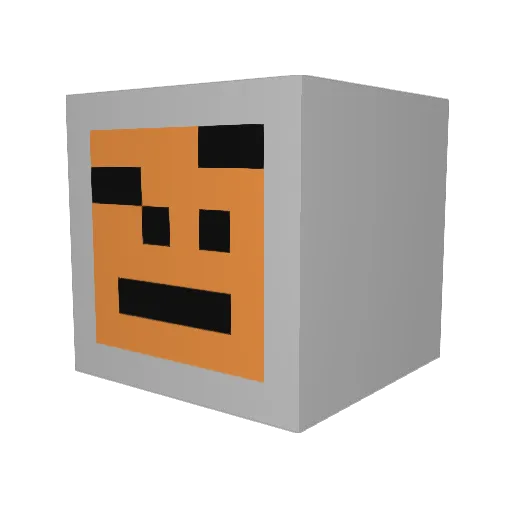 CastoWasTaken Minecraft avatar head, 3D render