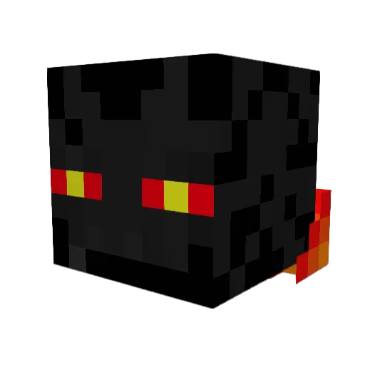 CastorInferno Minecraft avatar head, 3D render