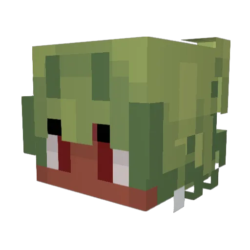 Castryxs_ Minecraft avatar head, 3D render