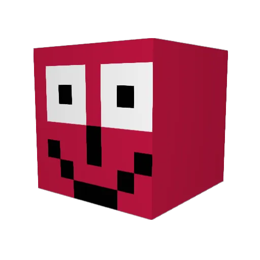 CasualReaper69 Minecraft avatar head, 3D render