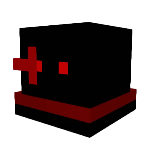 CasuallMC Minecraft avatar head, 3D render