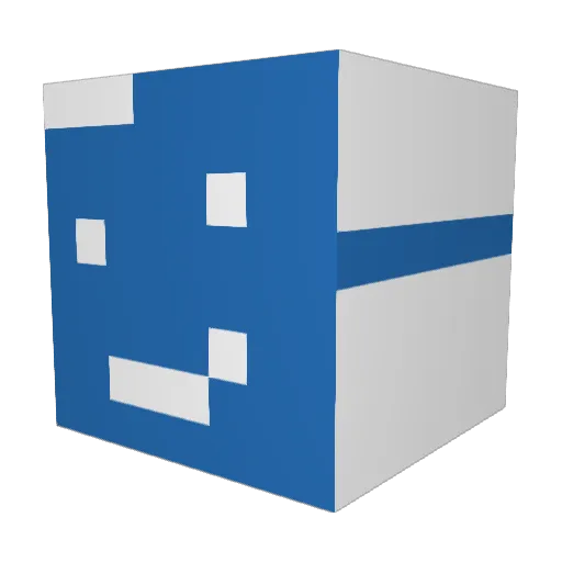 CatArchitect Minecraft avatar head, 3D render