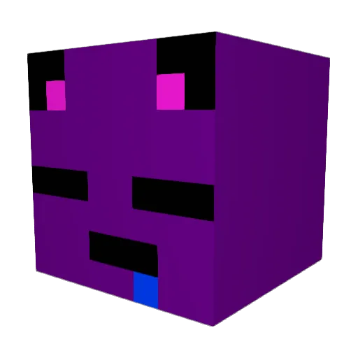 CatAteMars Minecraft avatar head, 3D render