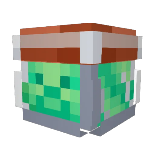 CatDestroyer15 Minecraft avatar head, 3D render