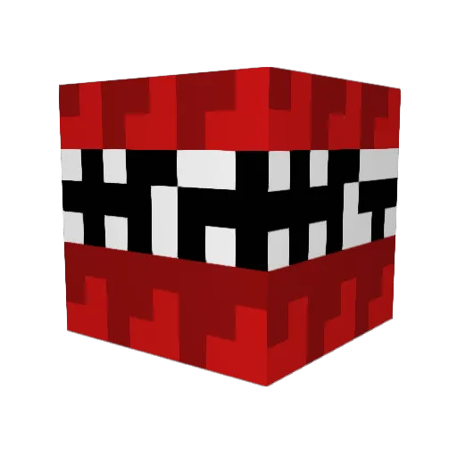 CatEGirlUwU Minecraft avatar head, 3D render