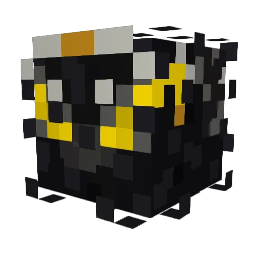 CatGirlZue Minecraft avatar head, 3D render