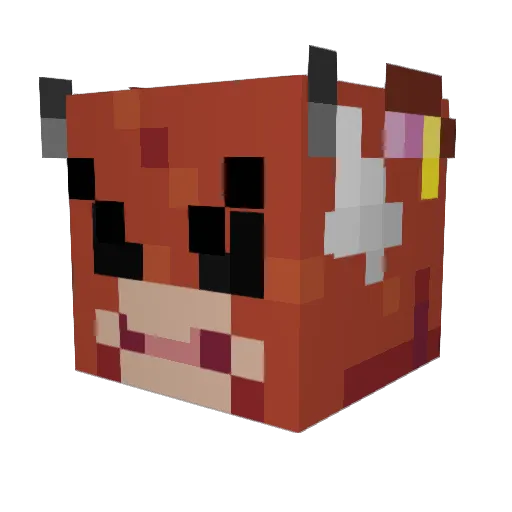 CatGotMyTonguee Minecraft avatar head, 3D render