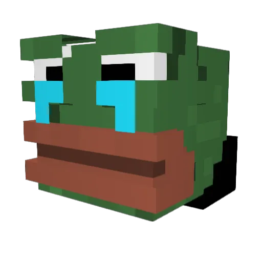 CatRainbows1265 Minecraft avatar head, 3D render