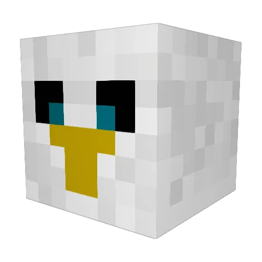 CatSleepCat10 Minecraft avatar head, 3D render