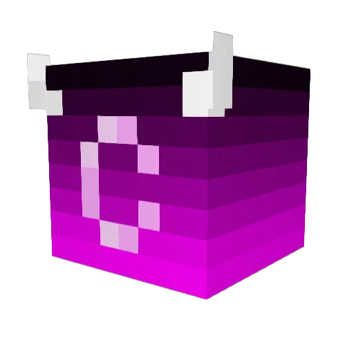 CatSnipes Minecraft avatar head, 3D render