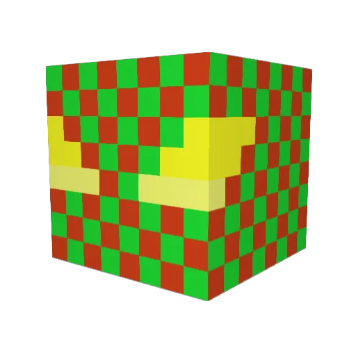 Cat_Cafe Minecraft avatar head, 3D render