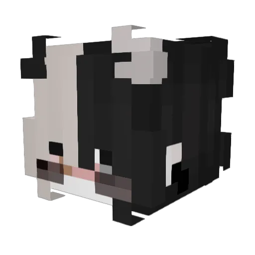 Cat_Cut1 Minecraft avatar head, 3D render