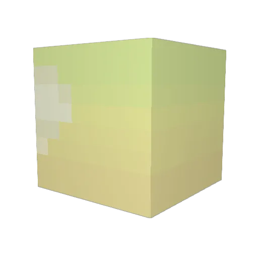 Cat_Parts Minecraft avatar head, 3D render
