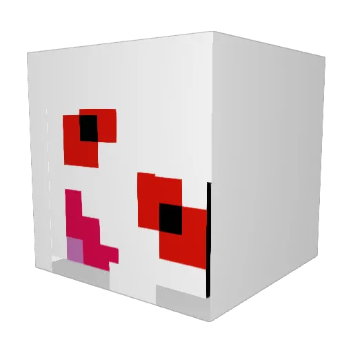 Cataclypse_ Minecraft avatar head, 3D render