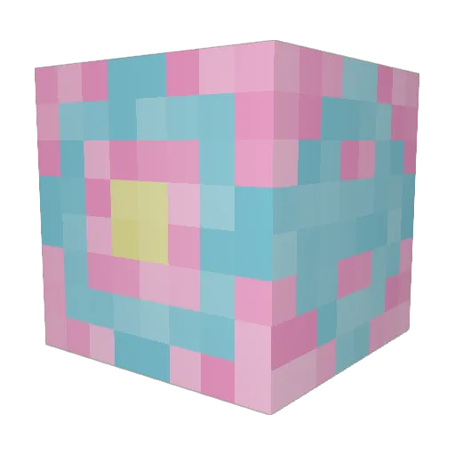 CataclysmicEnby Minecraft avatar head, 3D render