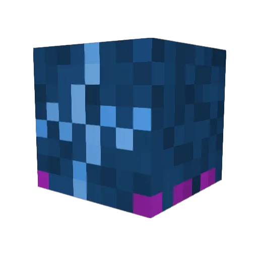 Catacomba Minecraft avatar head, 3D render