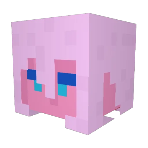 Catail1130 Minecraft avatar head, 3D render