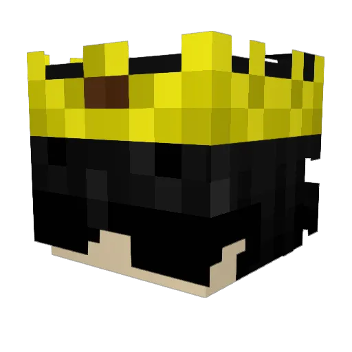 CataliNNNE Minecraft avatar head, 3D render