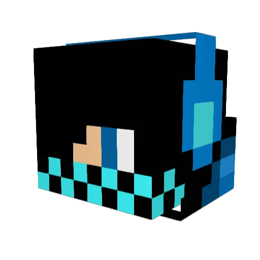 Catalin11 Minecraft avatar head, 3D render