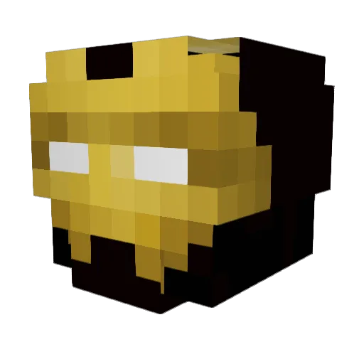Catano321 Minecraft avatar head, 3D render