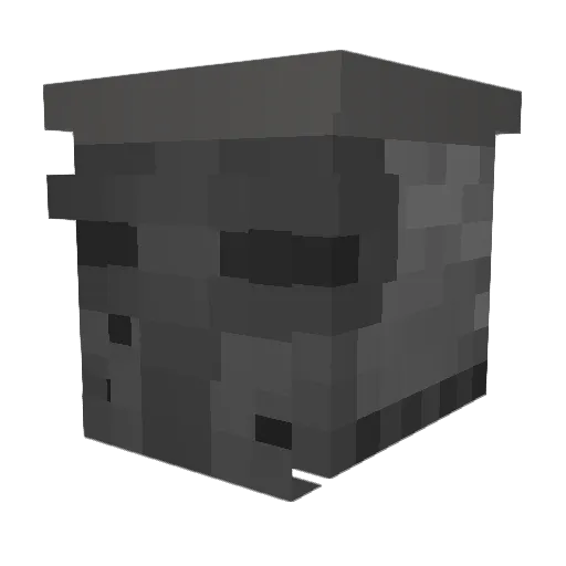 CataphractGod870 Minecraft avatar head, 3D render