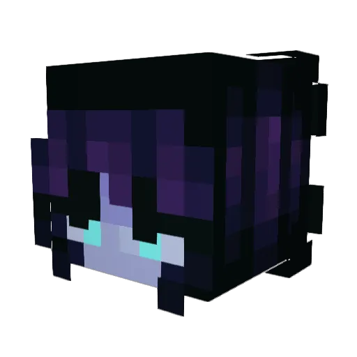 Cataplexy__ Minecraft avatar head, 3D render