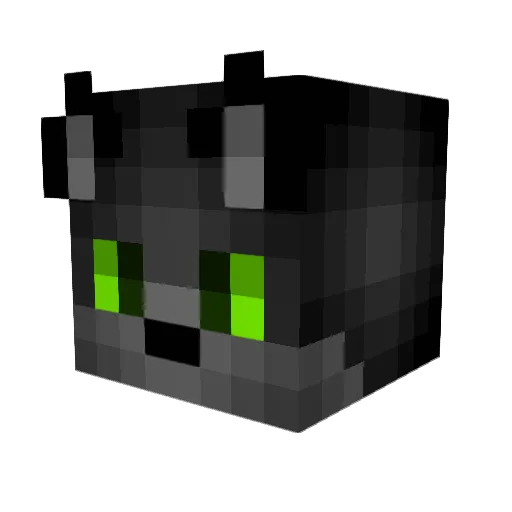 CatchEmBilly Minecraft avatar head, 3D render
