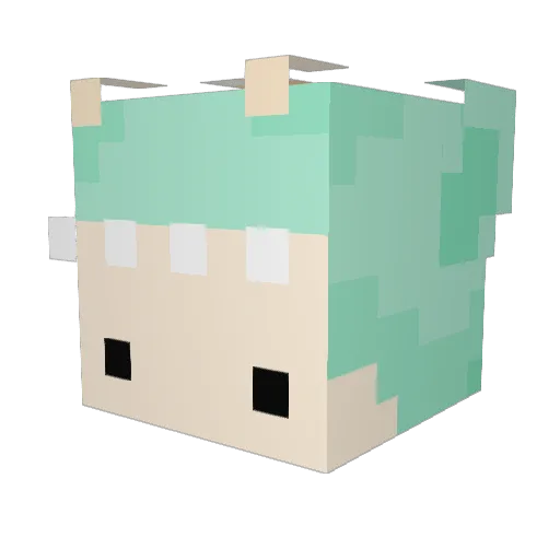 Catcher308 Minecraft avatar head, 3D render