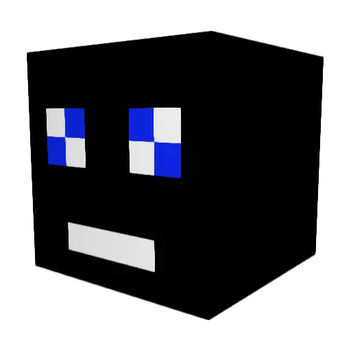 Catcherman14 Minecraft avatar head, 3D render